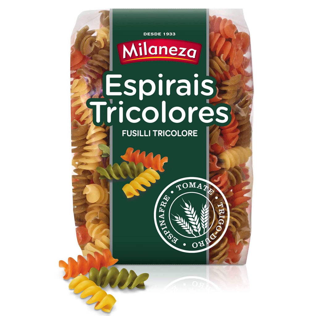 Milaneza Espirais Tricolores 500g