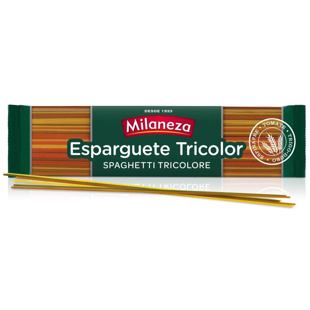 Milaneza Espaguete Tricolor 500g