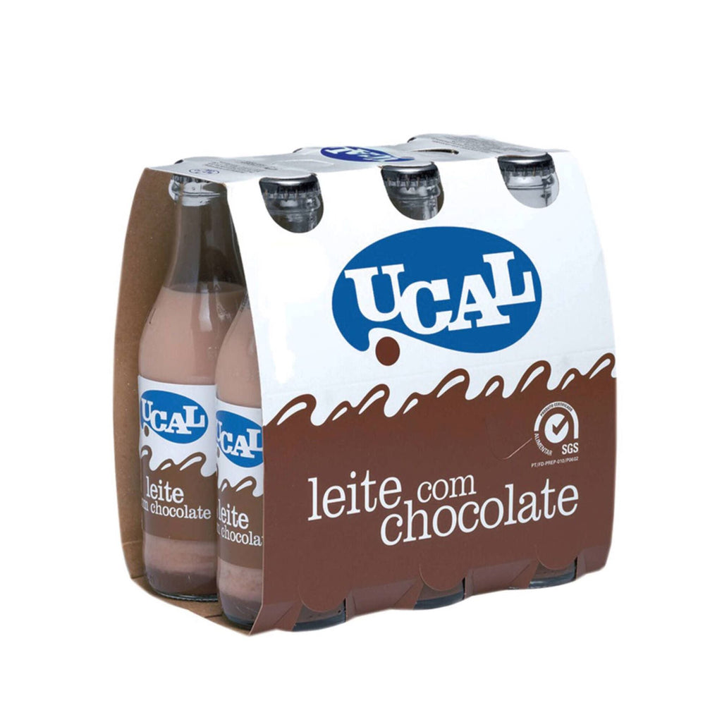 Ucal leite c/chocolate 6x250ml
