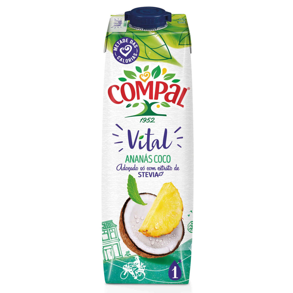 Compal Vital Pineapple & Coconut 1L