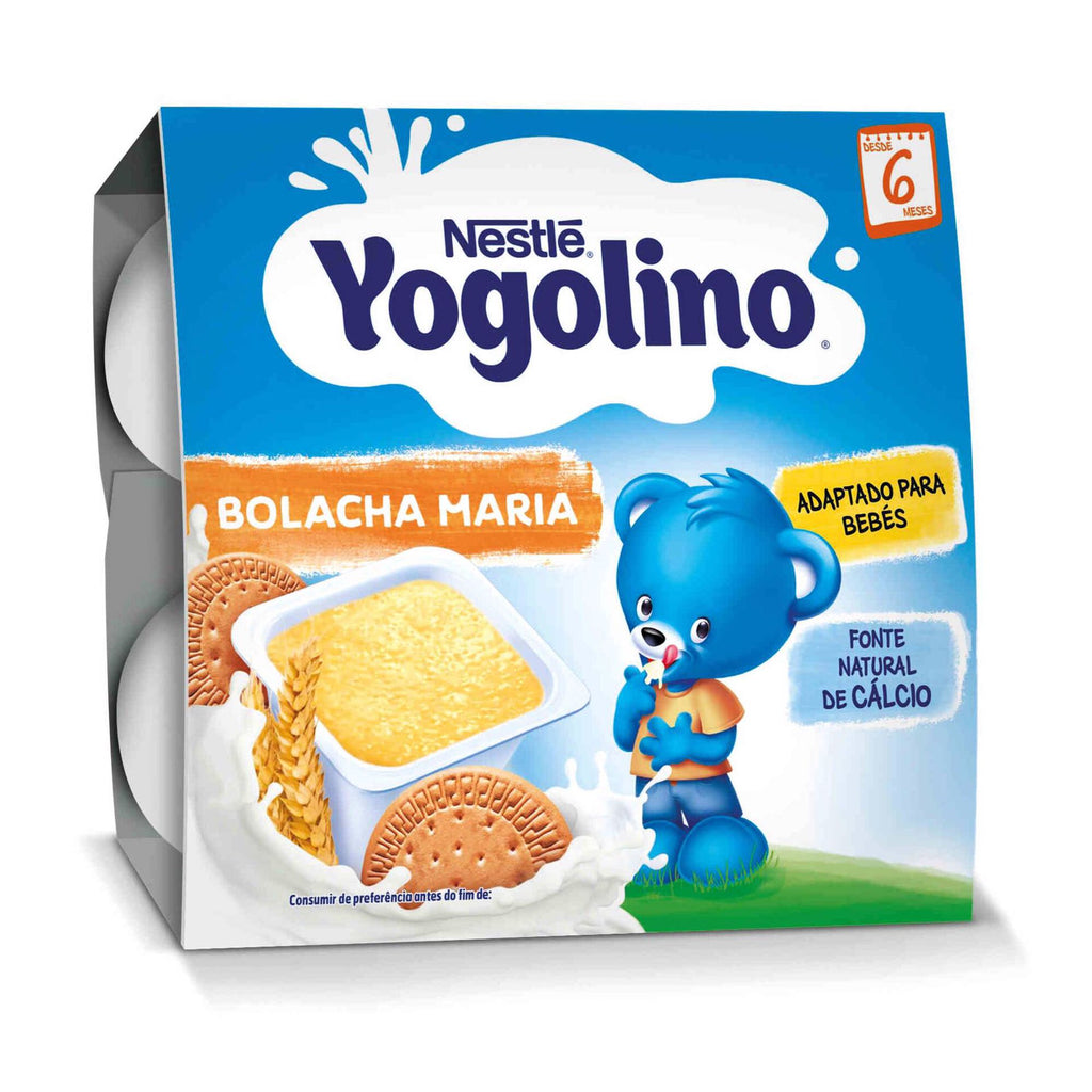 Nestlé Yogolino Bolacha Maria 4x100g