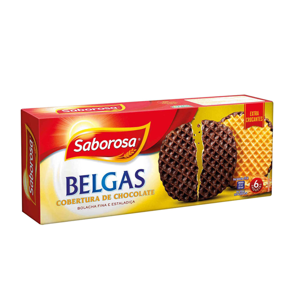 Saborosa Belgas Cobertura de Chocolate 198g