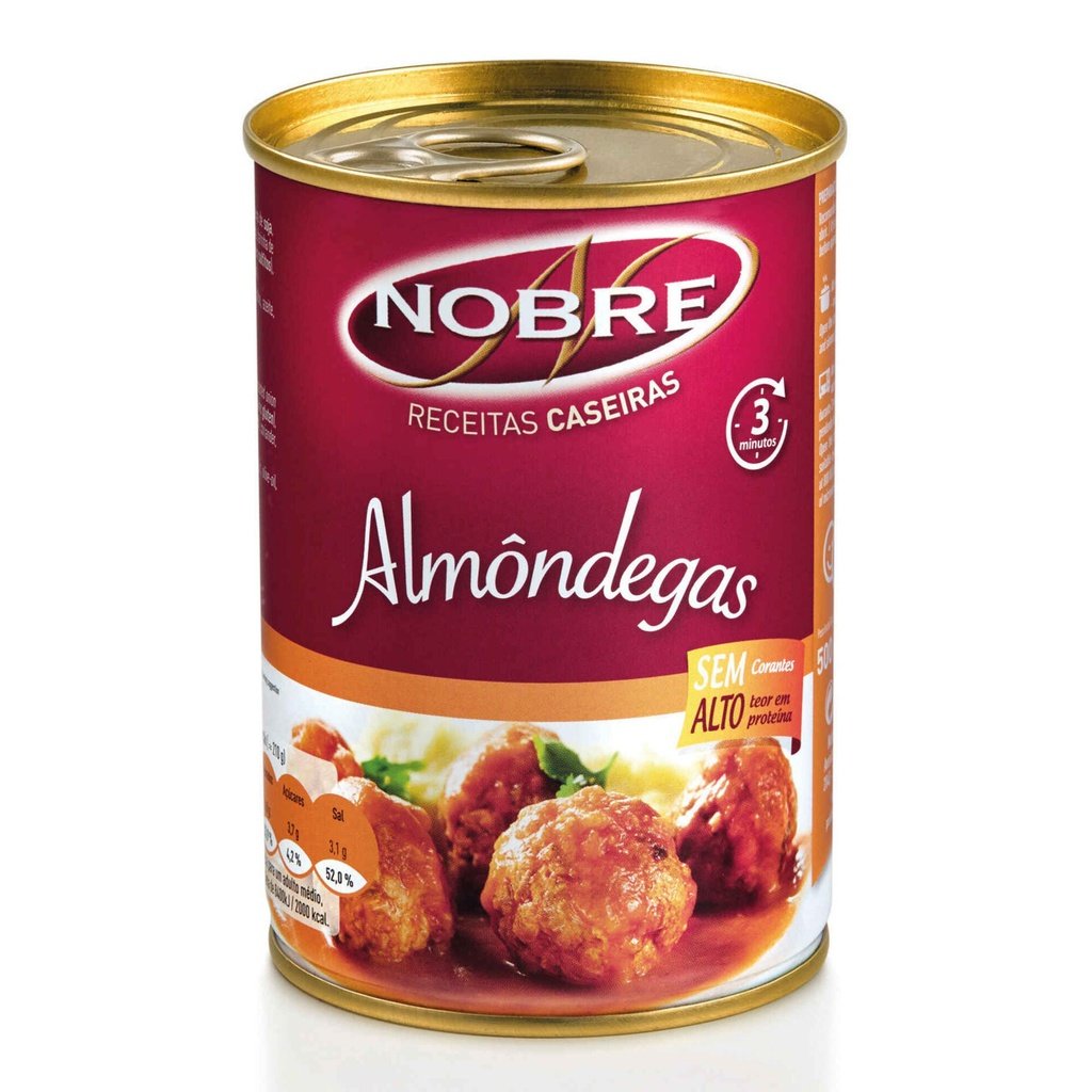 Nobre Almôndegas 500g