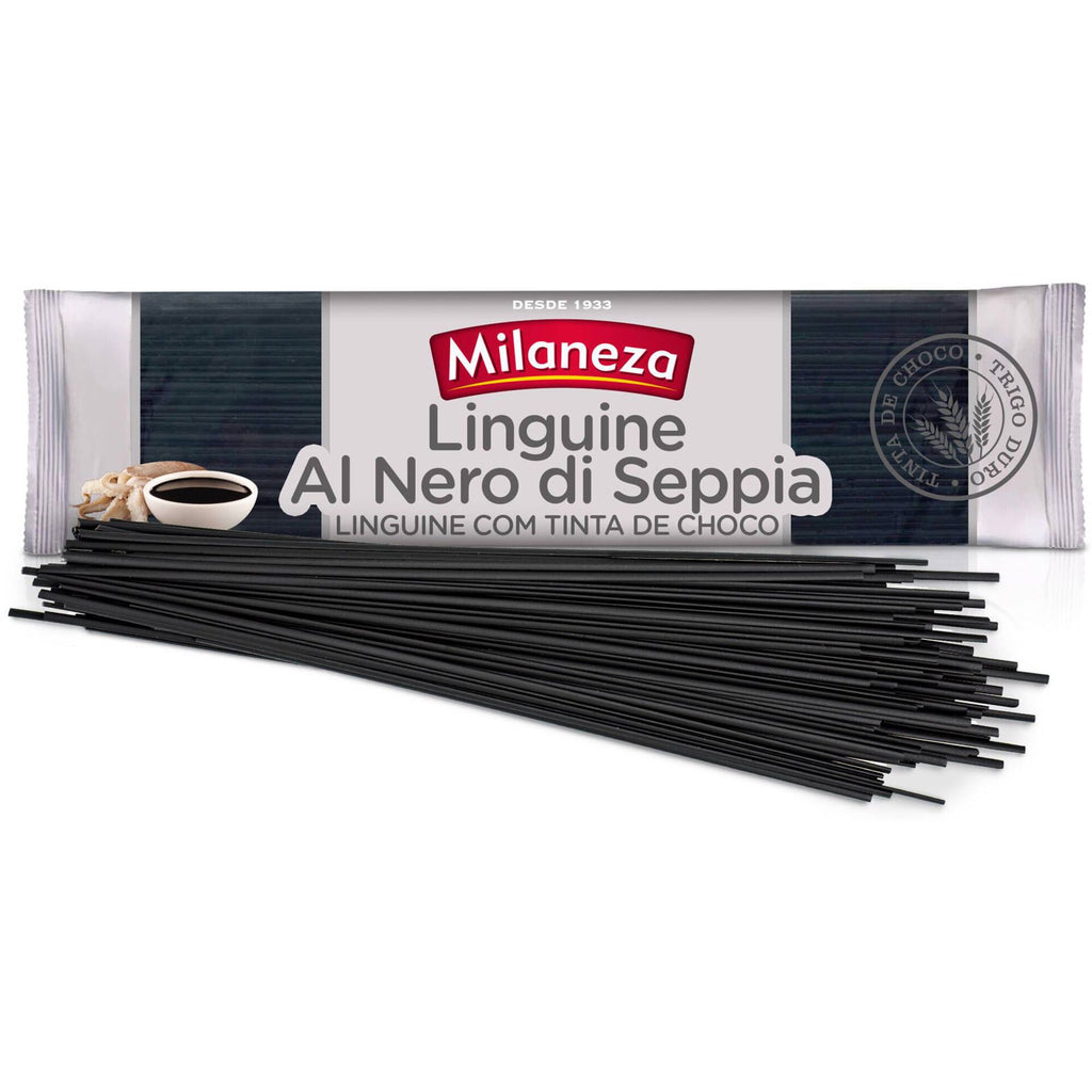 Milaneza Linguine com Tinta de Choco Al Nero di Seppia 500g