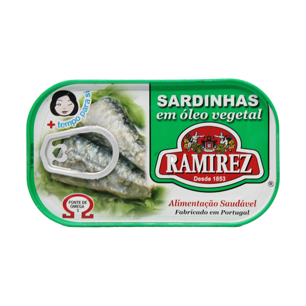 Ramirez Sardinhas em Óleo Vegetal 125g